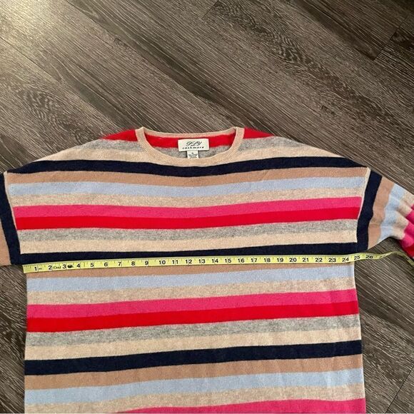 Ply cashmere striped sweater - Picture 4 of 7